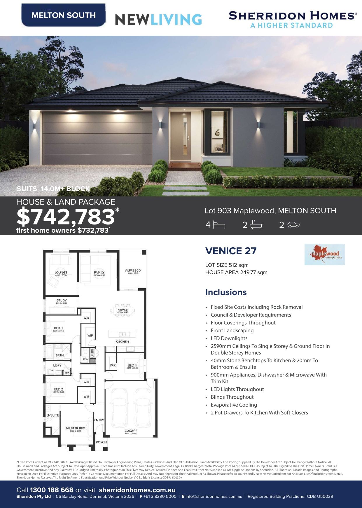 [Land for Sale] Maplewood Estate, Melton South OpenLot